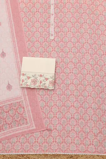 printed unstitched dress material