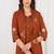 Embroidered cotton kurta with pant & dupatta set for women