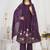 Embroidered cotton kurta with pant & dupatta set for women