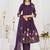 Embroidered cotton kurta with pant & dupatta set for women