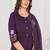 Embroidered cotton kurta with pant & dupatta set for women