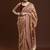 Beige woven design saree with blouse