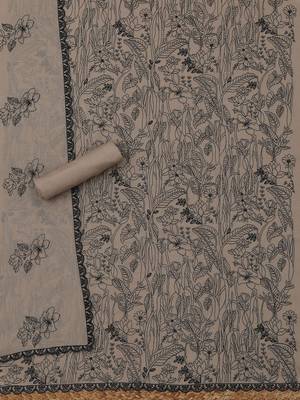 embroidered  cotton unstitched dress material 2