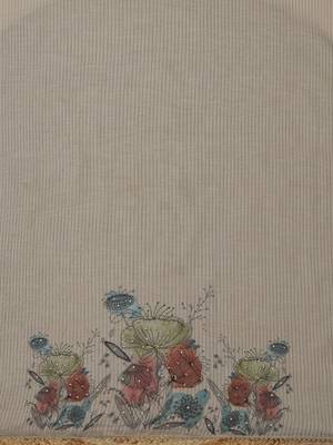 printed linen unstitched dress material 3