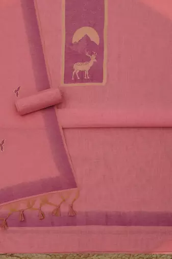 unstitched dress material
