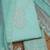 ethnic motifs embroidered beads and stones organza unstitched dress material