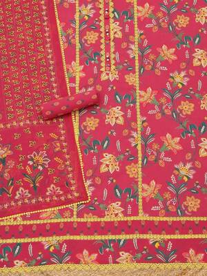 printed unstitched dress material 5