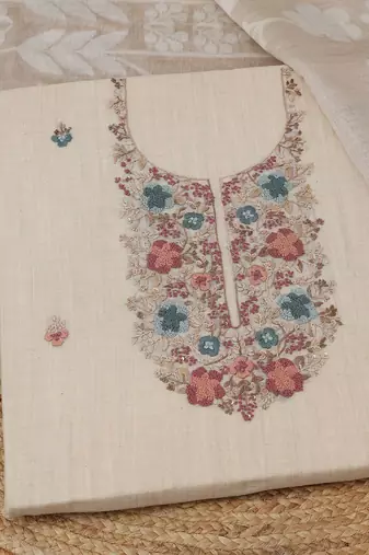 unstitched dress material