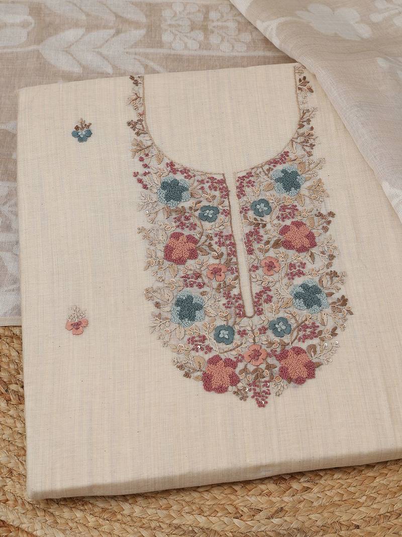 unstitched dress material