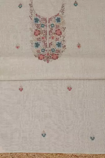 unstitched dress material