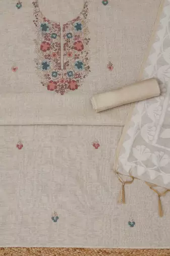 unstitched dress material