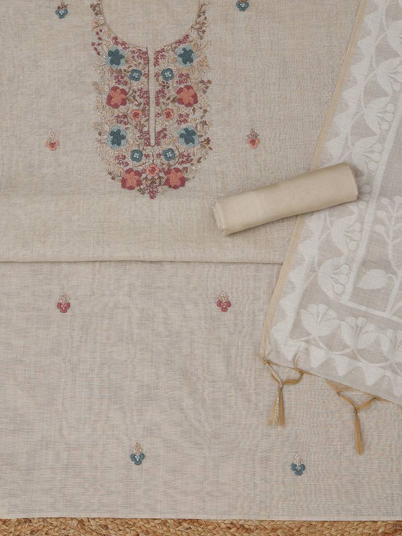 unstitched dress material