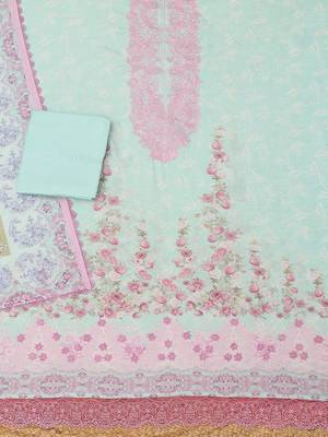 printed unstitched dress material 4
