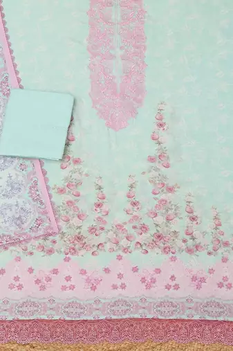 printed unstitched dress material