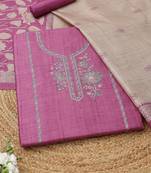 embroidered unstitched dress material