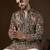 Men’s black georgette kurta with solid sequins embroidered | trendy ethnic wear for festive, wedding & party occasions