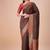 Green women woven design silk blend banarasi saree