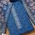floral printed sequinned unstitched dress material