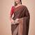 Green women woven design silk blend banarasi saree