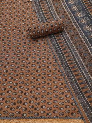 printed unstitched dress material 2