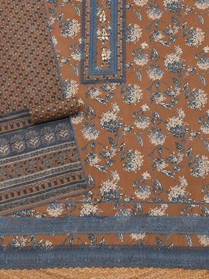printed unstitched dress material 4