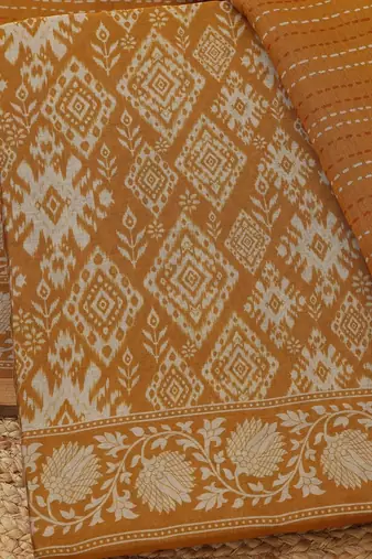 printed unstitched dress material