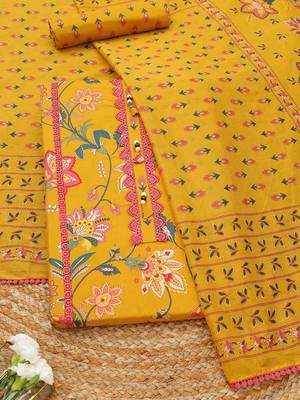 printed unstitched dress material 2
