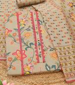 printed unstitched dress material