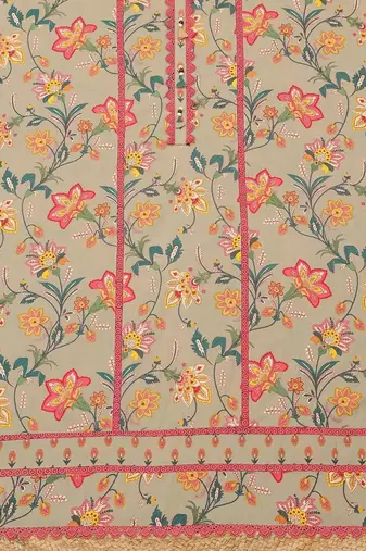 printed unstitched dress material