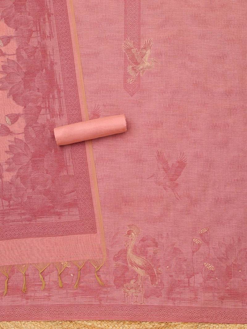 printed unstitched dress material