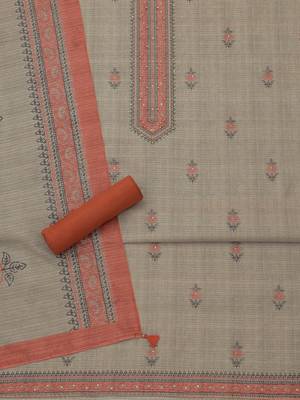 printed art silk unstitched dress material 3