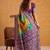 Green dyed tussar sarees blouse piece