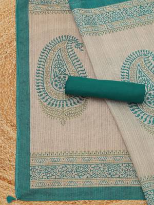 printed art silk unstitched dress material 3
