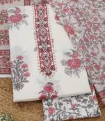 printed unstitched dress material