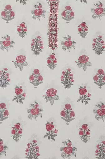 printed unstitched dress material