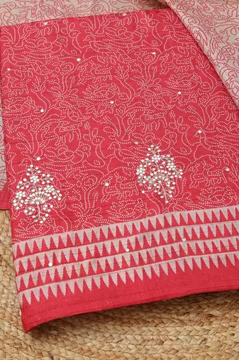 printed unstitched dress material