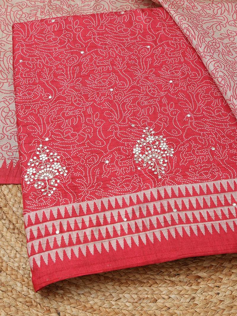 printed unstitched dress material