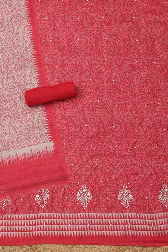 printed unstitched dress material