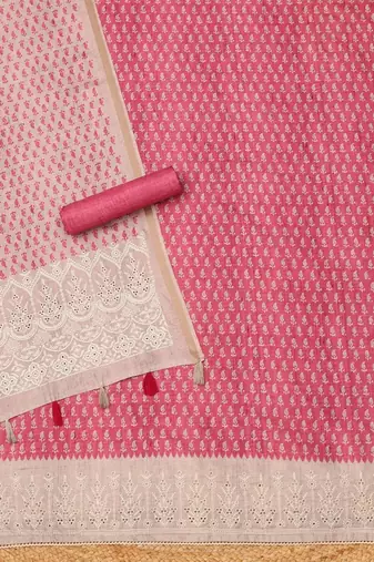 printed unstitched dress material