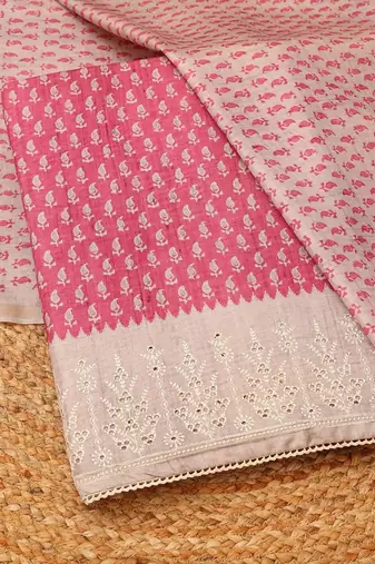 printed unstitched dress material