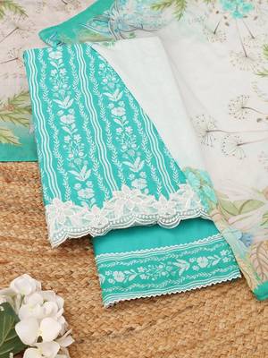 printed unstitched dress material 2