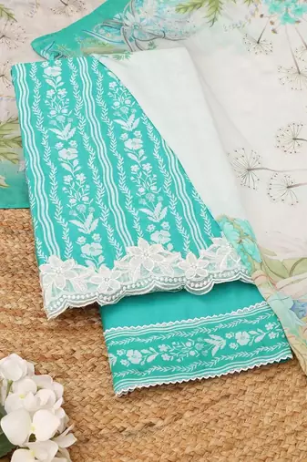 printed unstitched dress material
