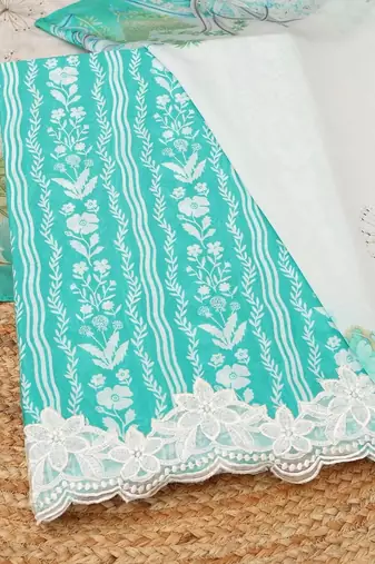 printed unstitched dress material