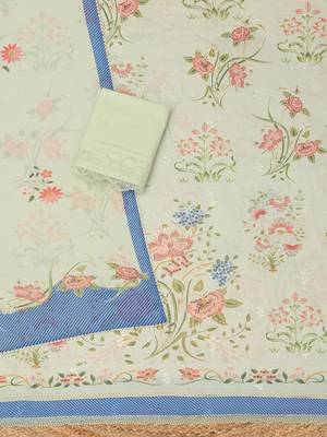 printed unstitched dress material 2