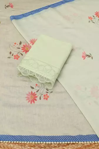 printed unstitched dress material