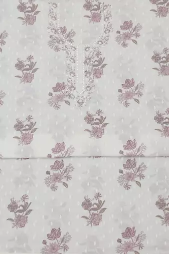 printed unstitched dress material