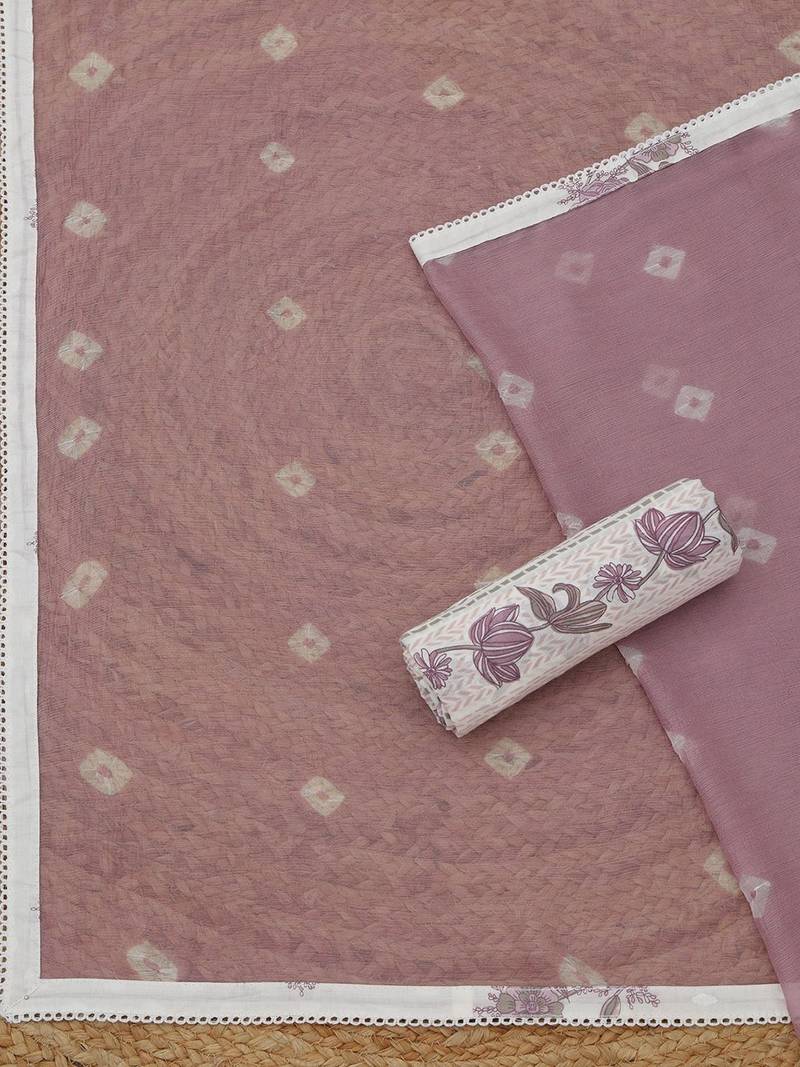 printed unstitched dress material
