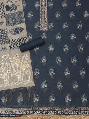 printed unstitched dress material 2