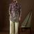 Men’s purple georgette kurta with solid sequins embroidered | trendy ethnic wear for festive, wedding & party occasions