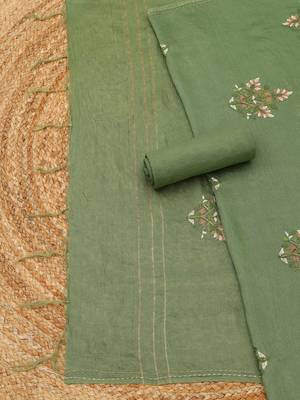 printed unstitched dress material 2